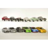 Ertl, Welly + Bourage, 12x Chevrolet, Mercedes Benz u.a.