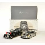 Minichamps + Signature, Mercedes Benz SLS AMG GT3 + Mercedes Benz 1938 770K Pullmann