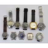 BWC, Silberta, Citizen, Anker, Eisenhardt, Meister Anker + Ingersoll, 10 Armbanduhren