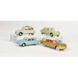 Dinky Toys, 4x Citroen