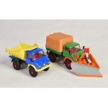 Corgi Toys, 2x Unimog 406