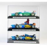 Minichamps, 3 Formel 1 Fahrzeuge 1995 u.a.