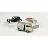 Dinky Toys, 2x Citroen + 1x Simca