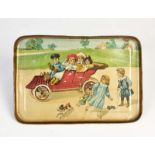 Tablett Automobilia Kinder Motiv