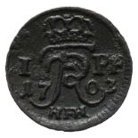 Brandenburg Preußen, Friedrich (III) I., 1701-1713, einseitiger Pfennig 1703