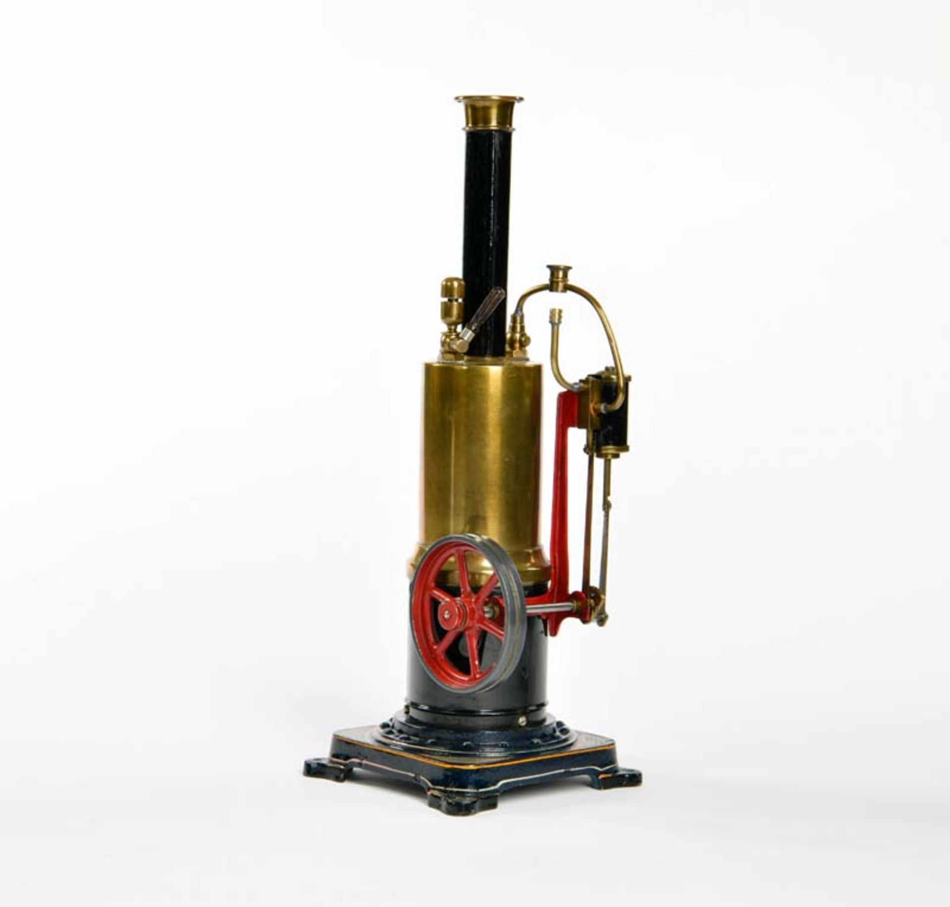 Vertical steam engine, Germany pw, 32,5 cm, tin, with burner