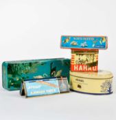 Bundle of tin cans, W.-Germany, Staedler, Nivea a.o., please inspect, C 1-3