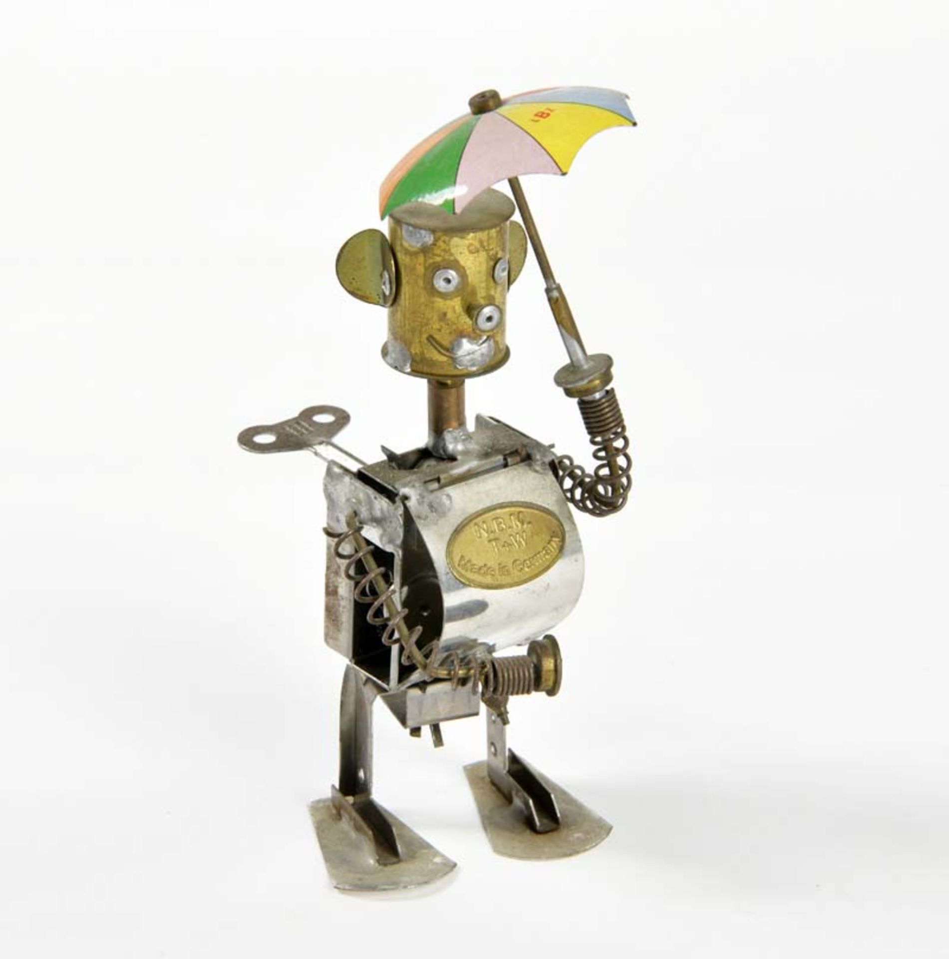 Tucher & Walther, robot, W.-Germany, 16 cm, tin, cw ok, min. paint d.