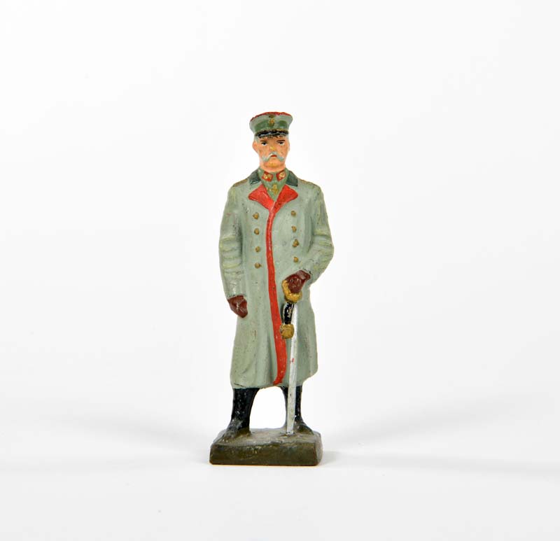 Lineol, Hindenburg with coat, Germany pw, 7,5 cm, composite, C 1