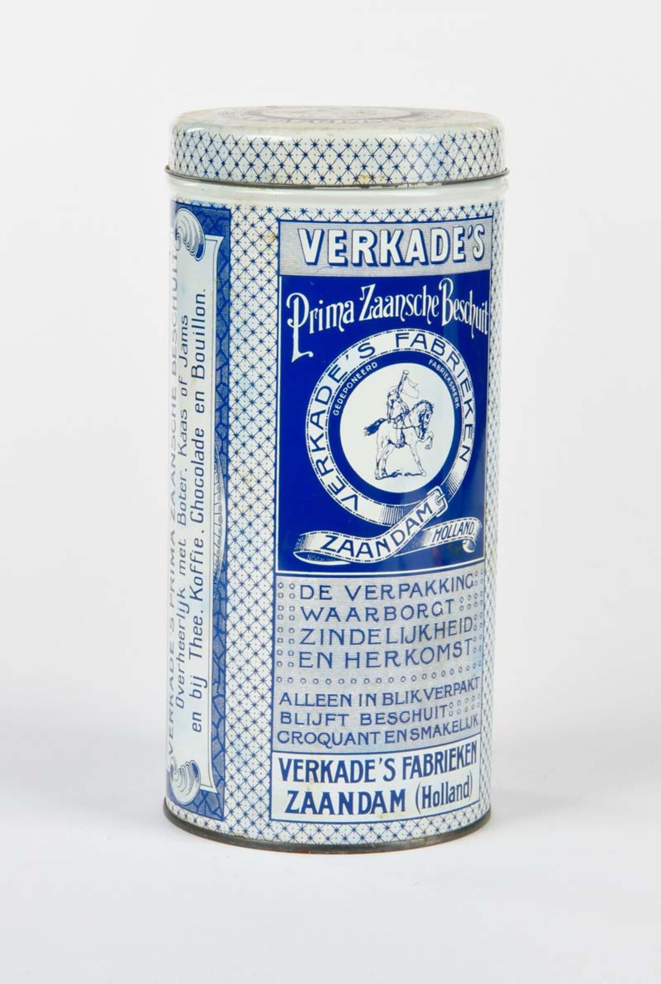 Tin can "Verkade's", Netherlands, 23 cm, C 1