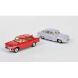 Dinky Toys, Peugeot 404 + Panhard PL 17