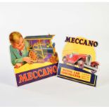 Meccano, 2 Werbeaufsteller