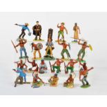 Elastolin, 20 Wildwest Figuren