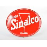 Emailleschild "Sinalco"