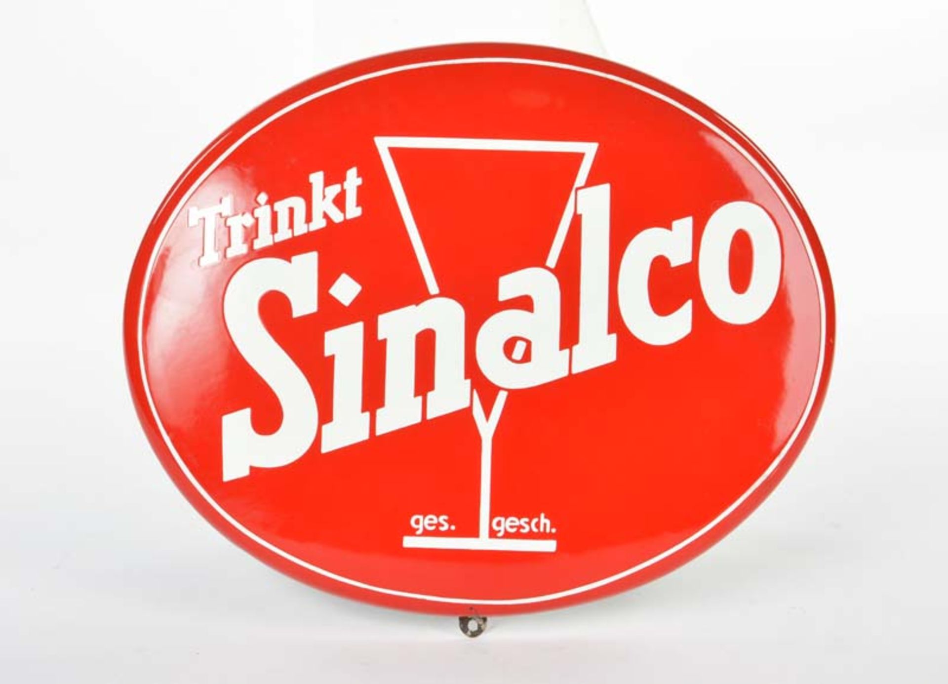 Enamel sign "Sinalco", 40x32,5 cm, C 1