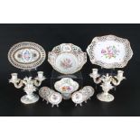 Potschappel Dresden Porzellankonvolut, porcelain lot,