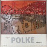 Sigmar Polke (1941-2010) Ausstellungsplakat Alkymist - Louisiana, exhibition poster,