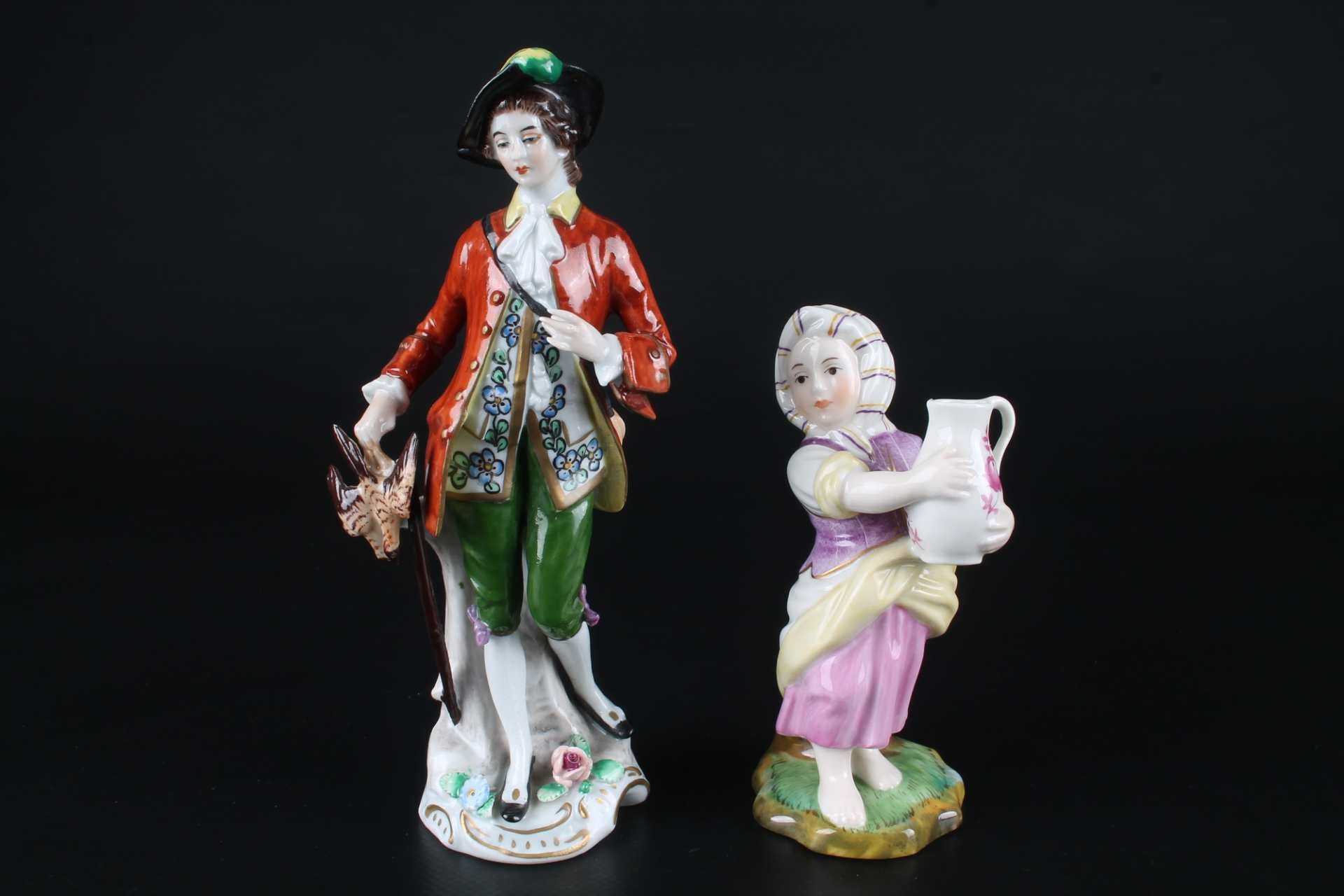 Konvolut Porzellanfiguren, porcelain figurines, - Bild 2 aus 9