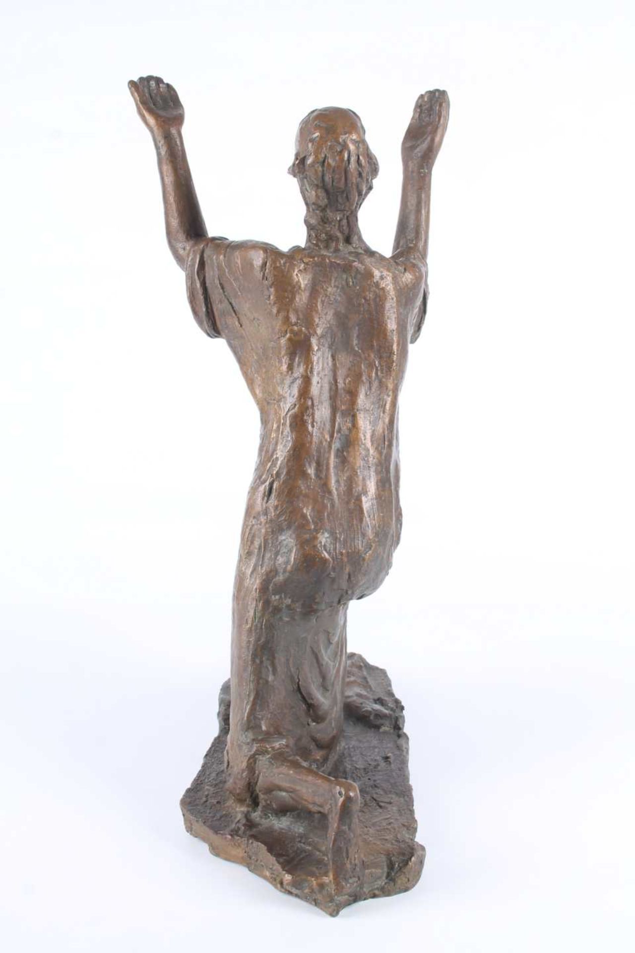 Gerhard Marcks (1889-1981) Bronze Kniender Prophet, kneeling prophet, - Image 6 of 12