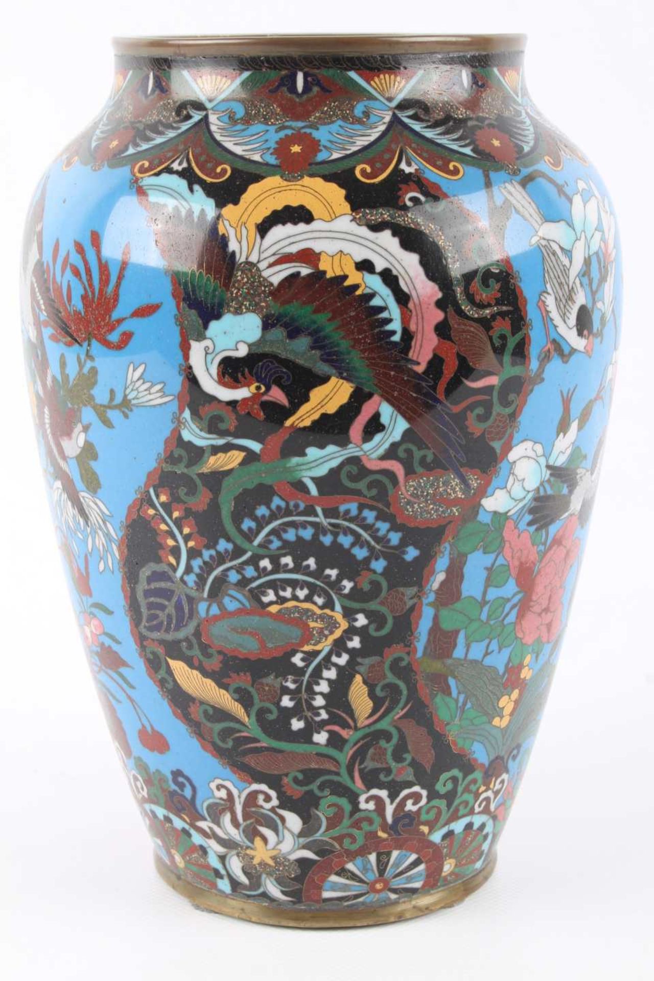 Cloisonne Vase, China 19. Jahrhundert, vase 19th century,