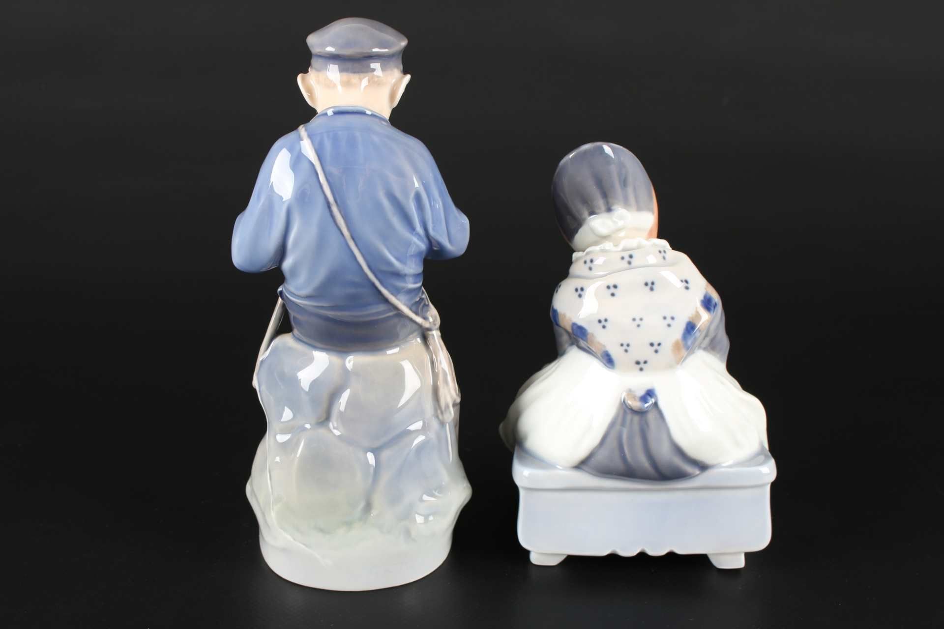 Royal Copenhagen 5 Porzellanfiguren, porcelain figures, - Image 8 of 14