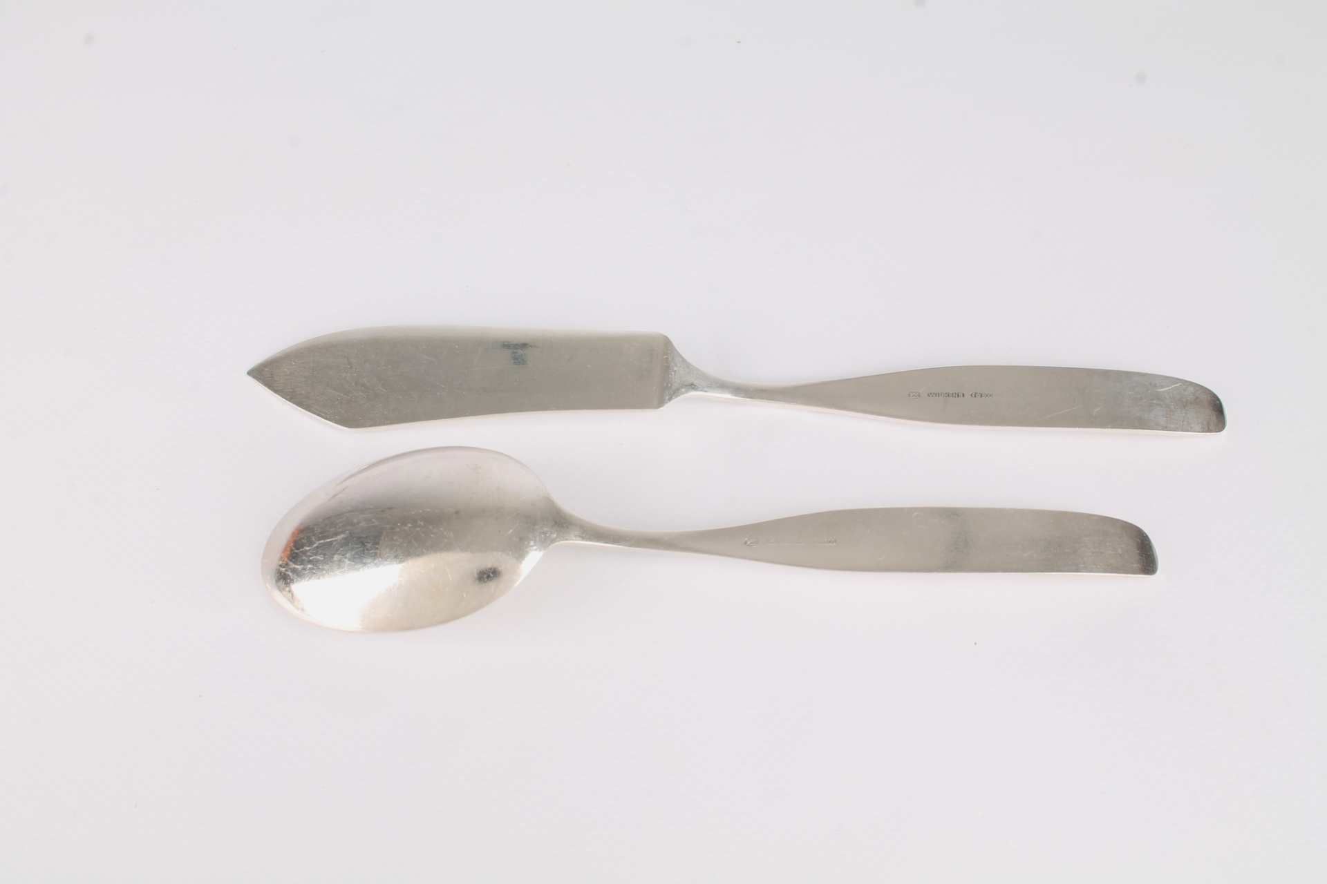 Wilkens Constanze Besteck 800 Silber, silver cutlery, - Image 7 of 10