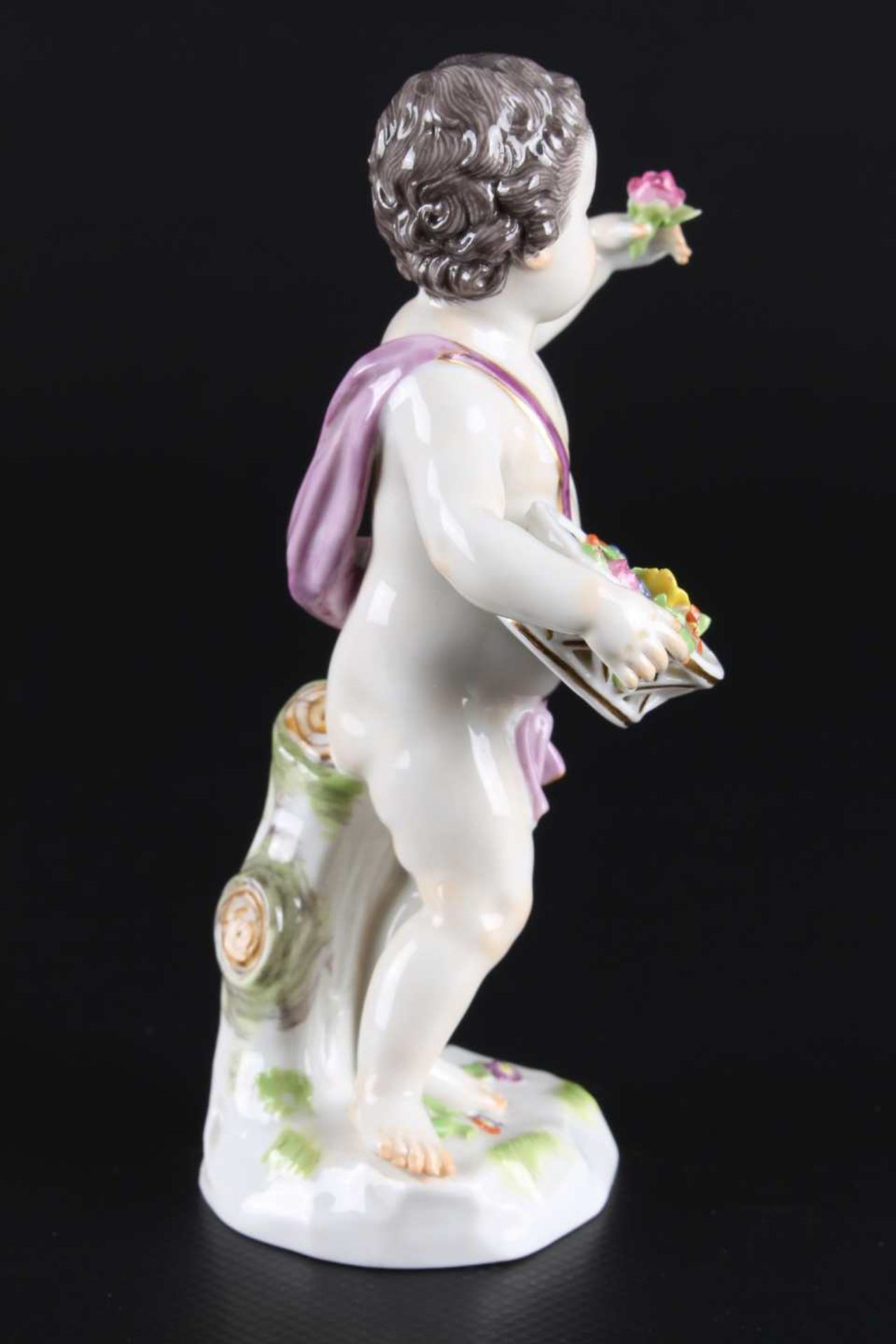 Meissen Allegorie Der Frühling, allegory of spring, - Image 4 of 6