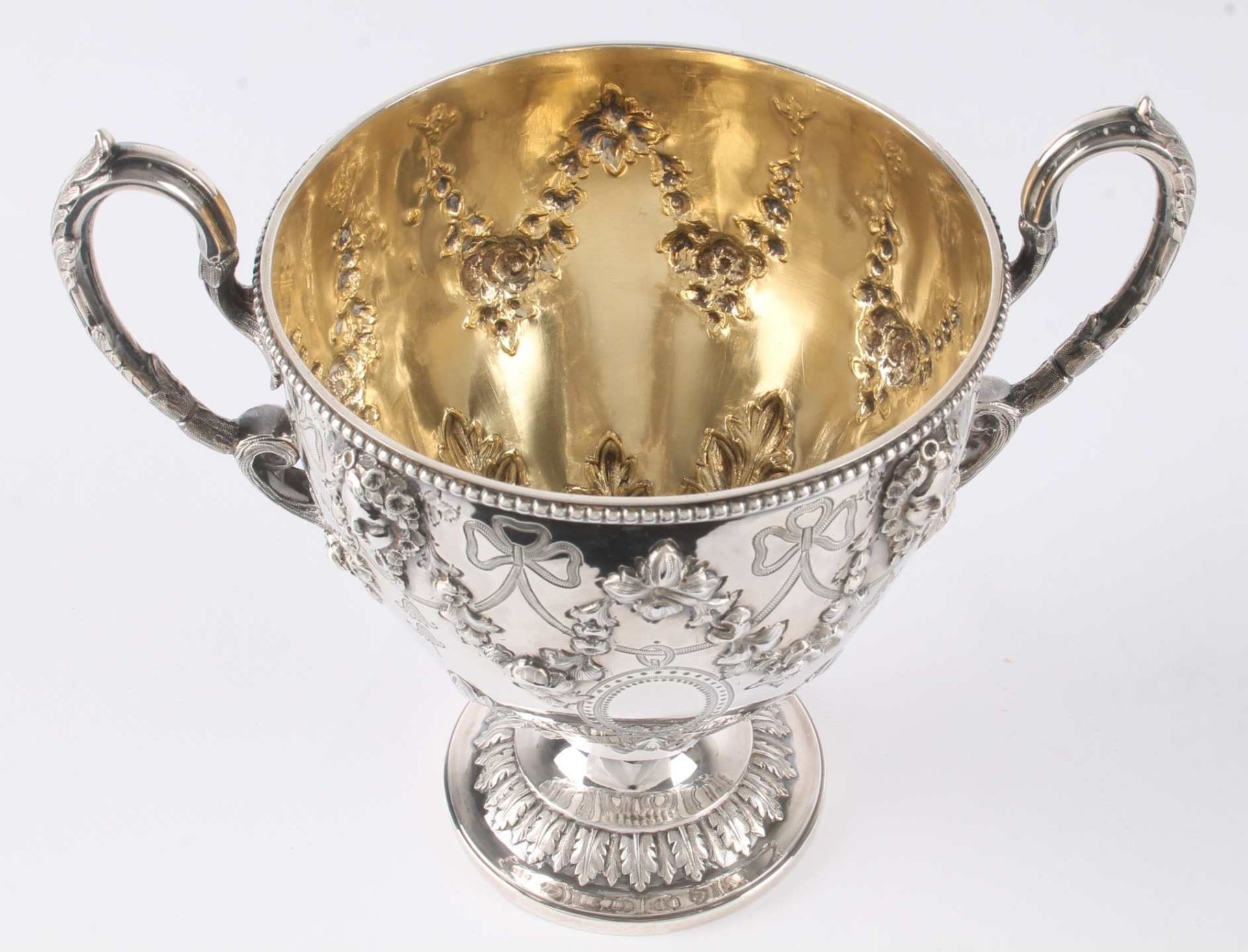England 925 Silber Pokal von 1867, sterling silver gobelt cup, - Image 4 of 6