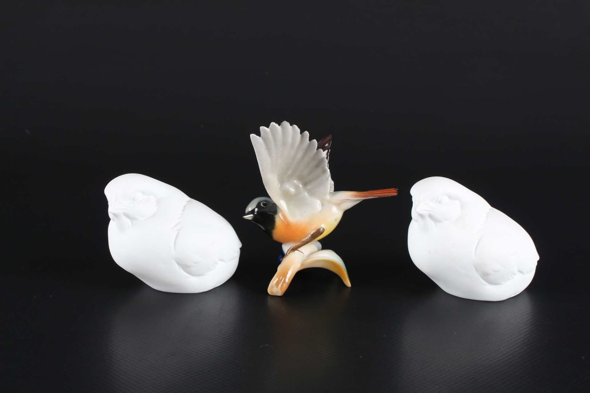 Konvolut Porzellanvögel, porcelain birds, - Image 8 of 10