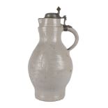 Westerwald 19. Jahrhundert Deckelkanne 6 Liter, pot with cover,