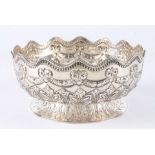 England 925 Silber Schale von 1893, sterling silver bowl art nouveau,