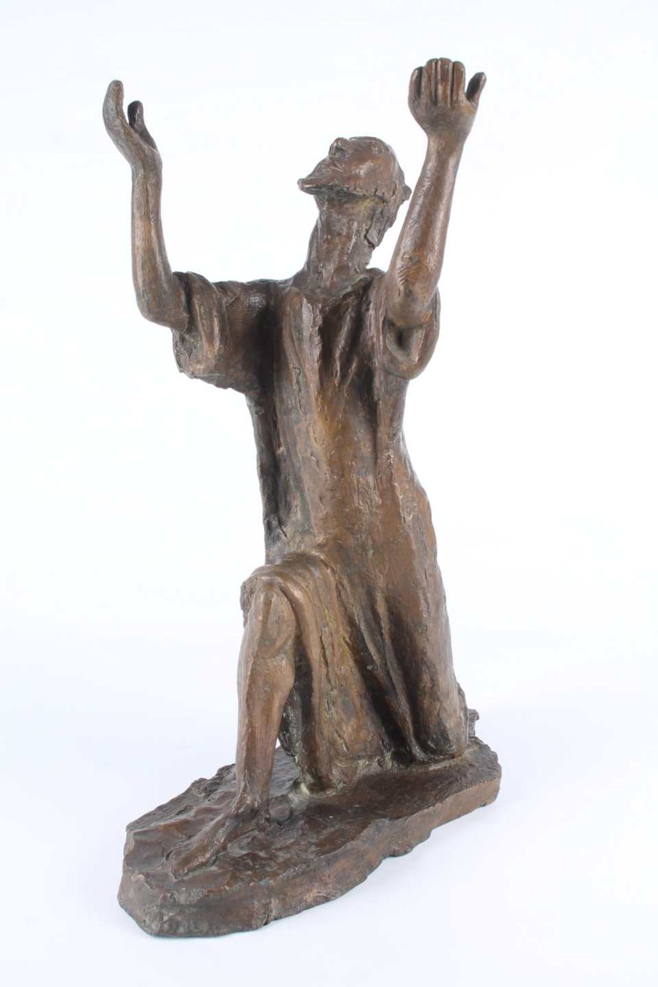 Gerhard Marcks (1889-1981) Bronze Kniender Prophet, kneeling prophet, - Image 2 of 12