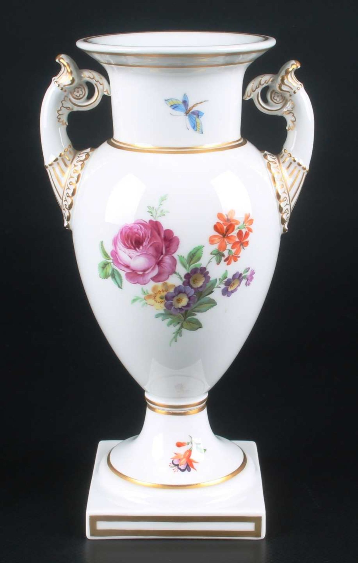 KPM Berlin Amphore Henkelvase, vase with handles,