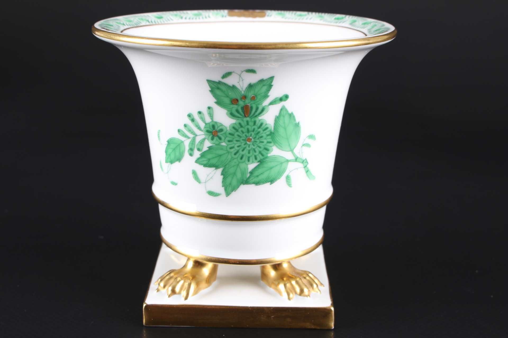 Herend Apponyi Vert Konvolut Zierporzellan, decorative porcelain, - Image 7 of 13