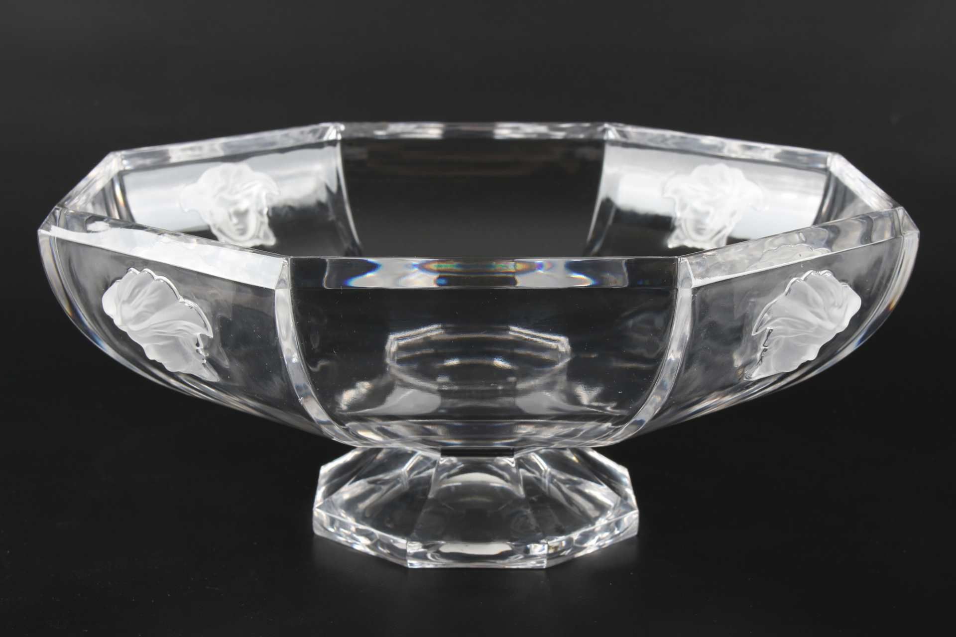 Rosenthal Versace Medusa große Schale, crystal bowl, - Image 2 of 7