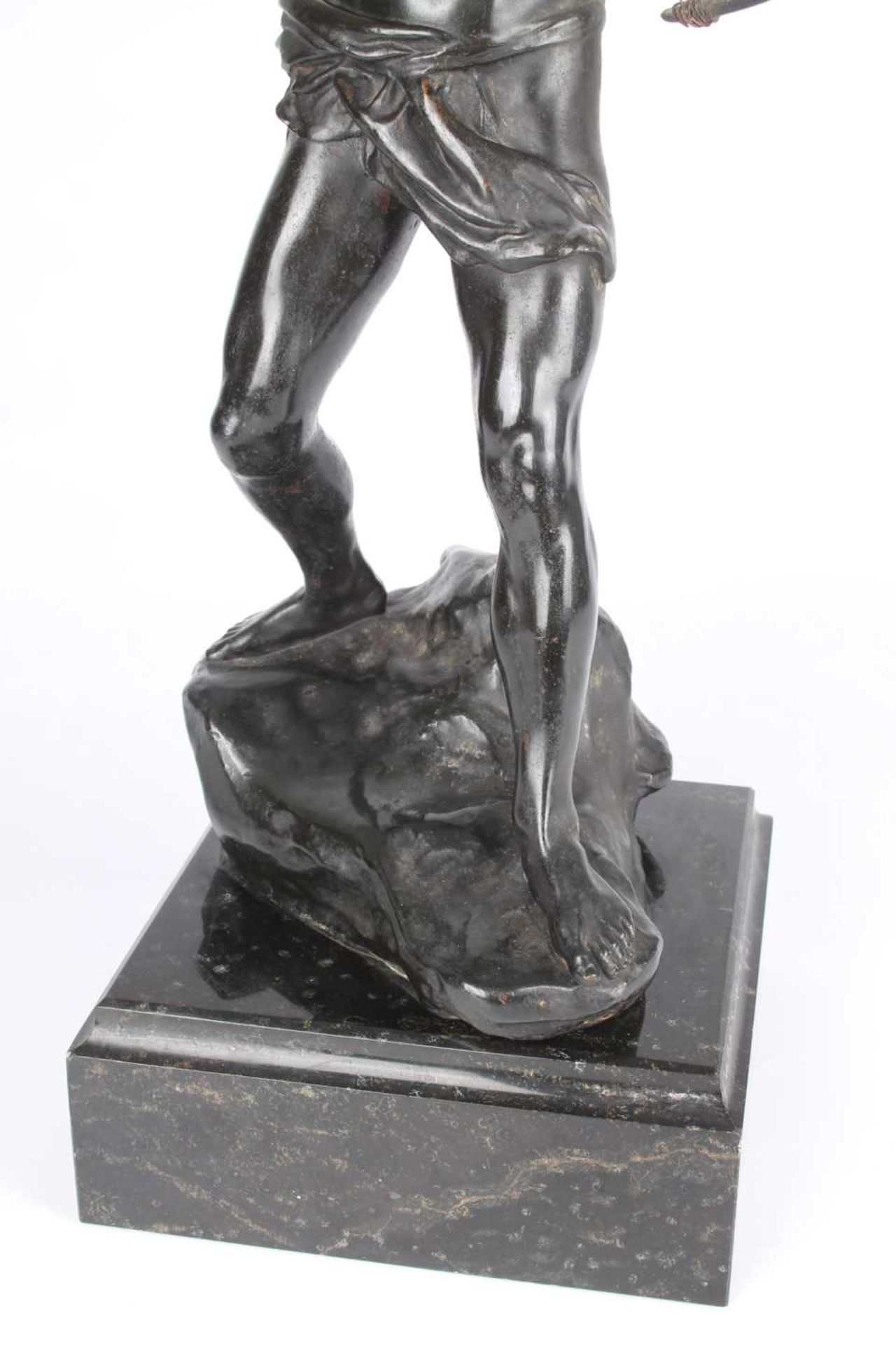 Pawel / Paul Kowalczewski (1865-1910) Bronze großer Bogenschütze, bronze archer, - Image 9 of 10