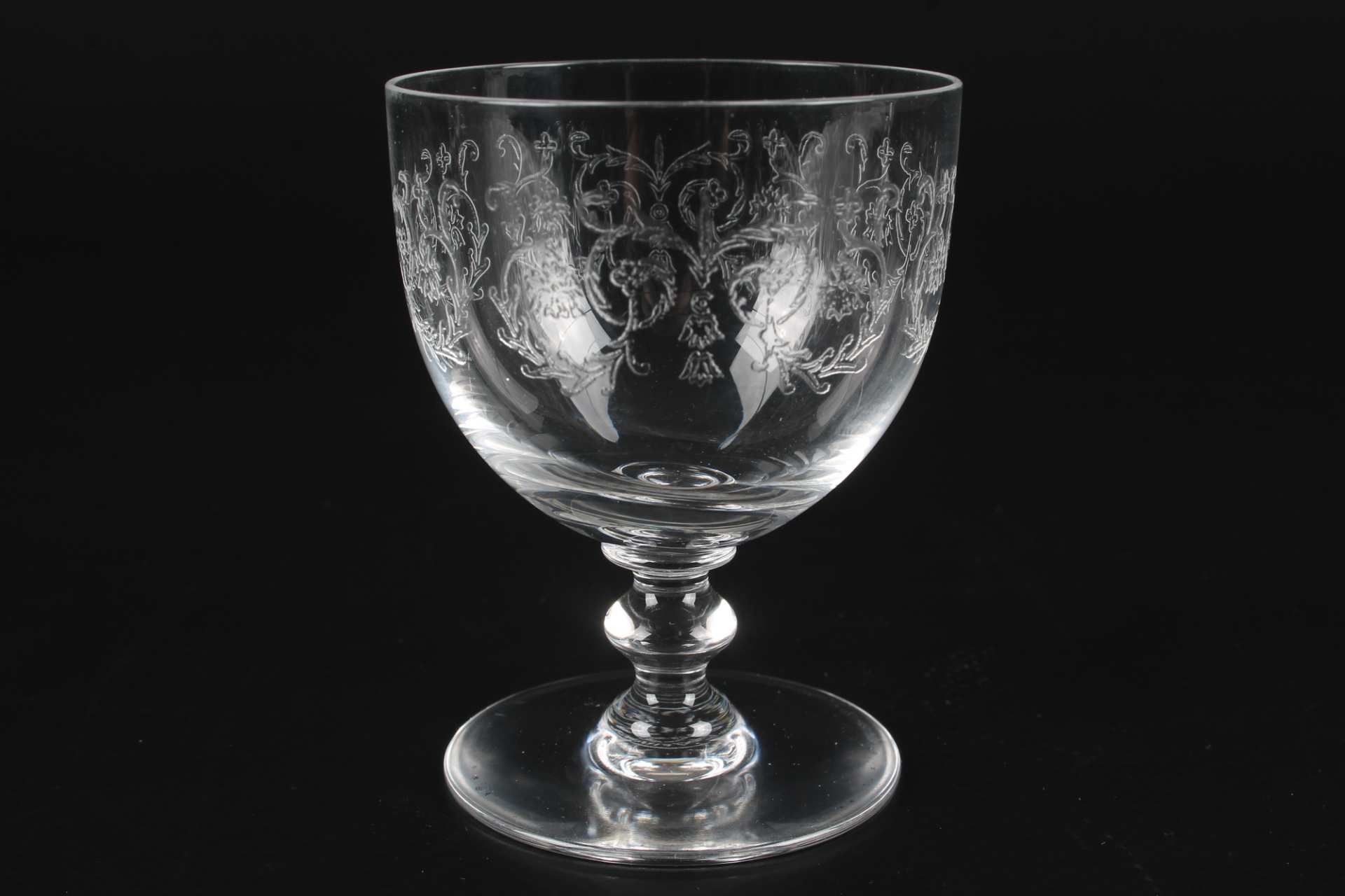 4 Gläser Baccarat Frankreich, 4 glasses, - Image 3 of 4