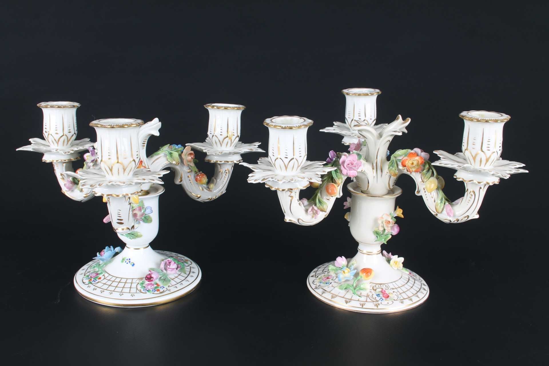 Potschappel Dresden Porzellankonvolut, porcelain lot, - Bild 4 aus 9