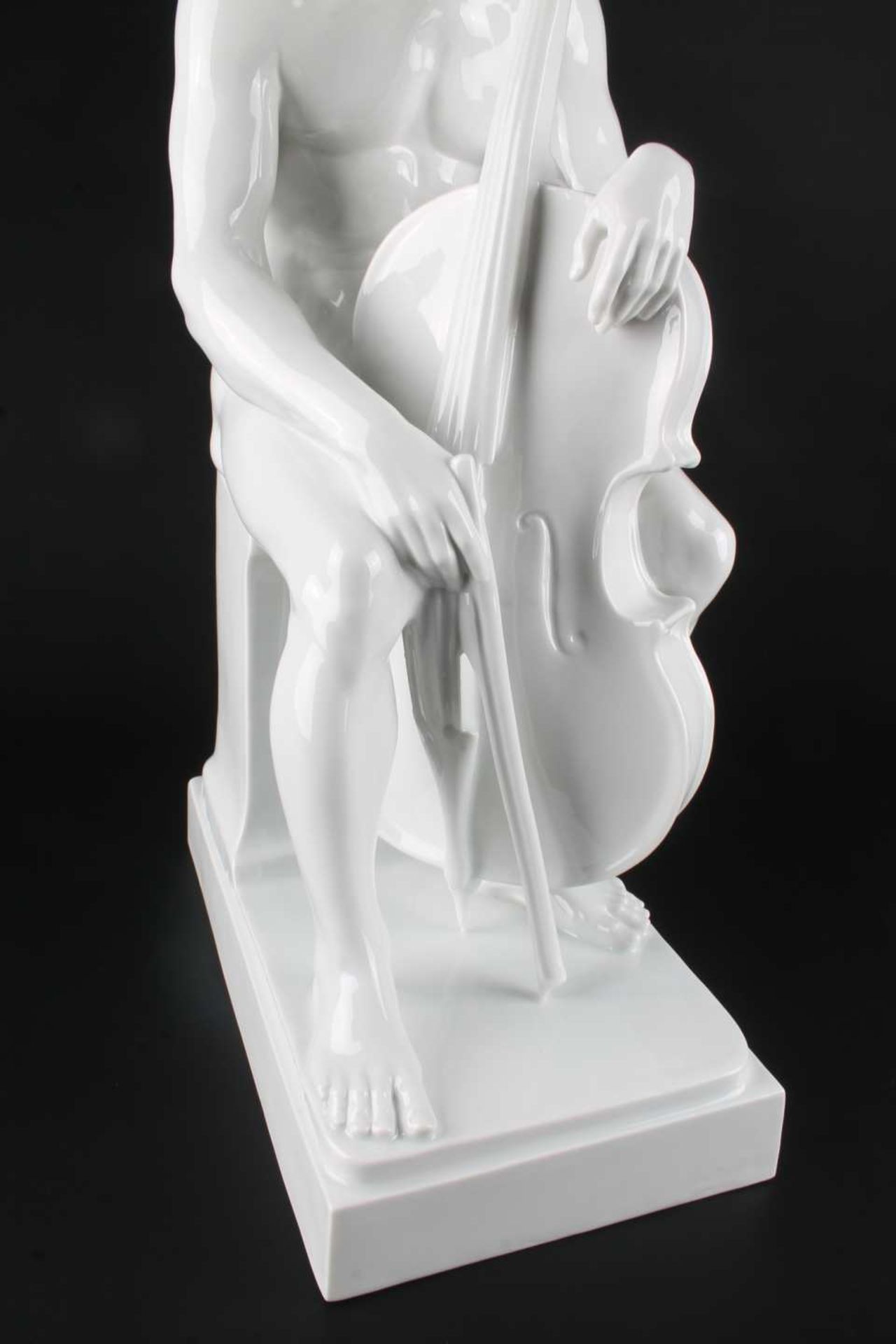 Rosenthal große Porzellanfigur Träumerei von Karl Himmelstoss, porcelain sculpture dreamery, - Image 7 of 9