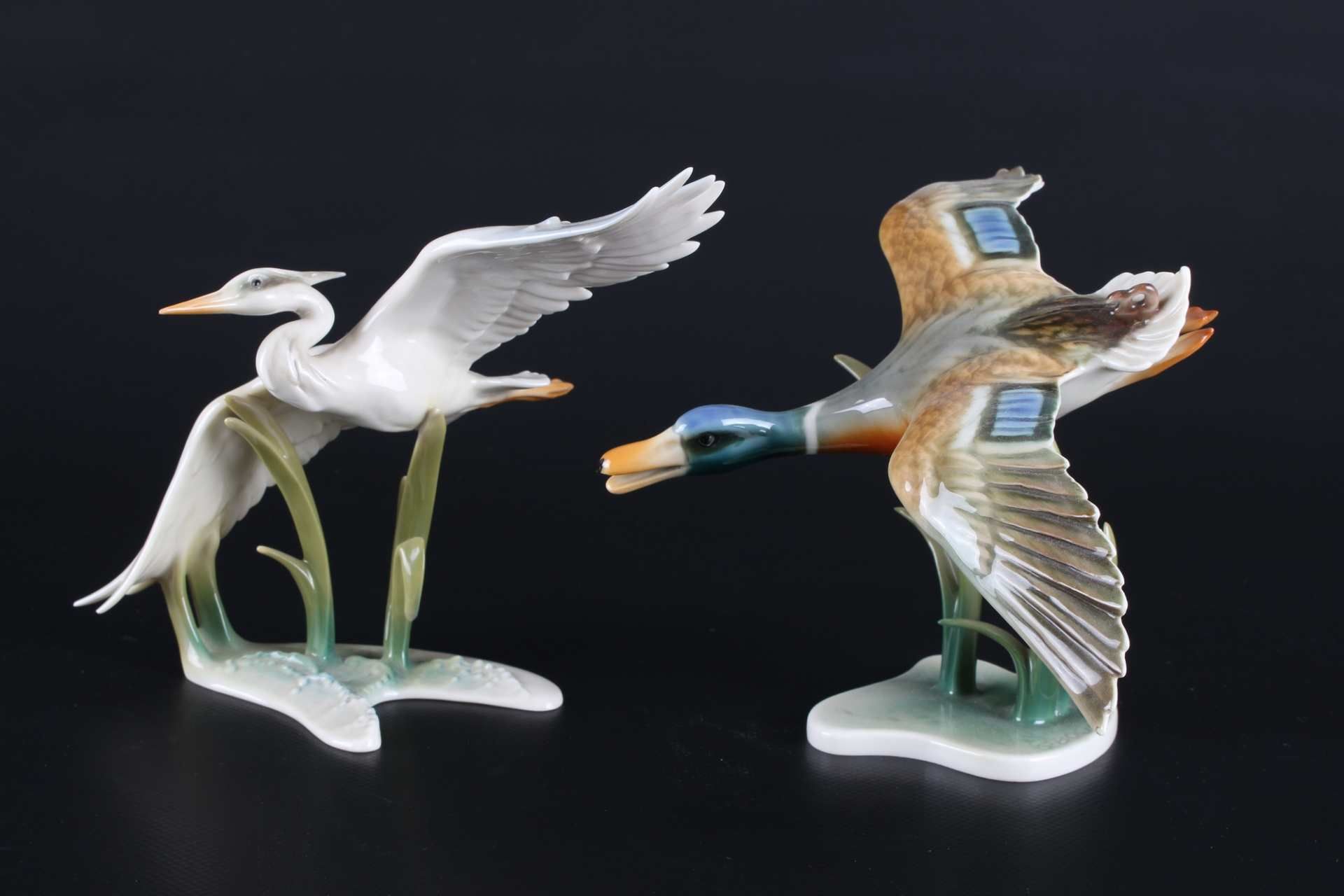 Konvolut Porzellanvögel, porcelain birds, - Image 5 of 10