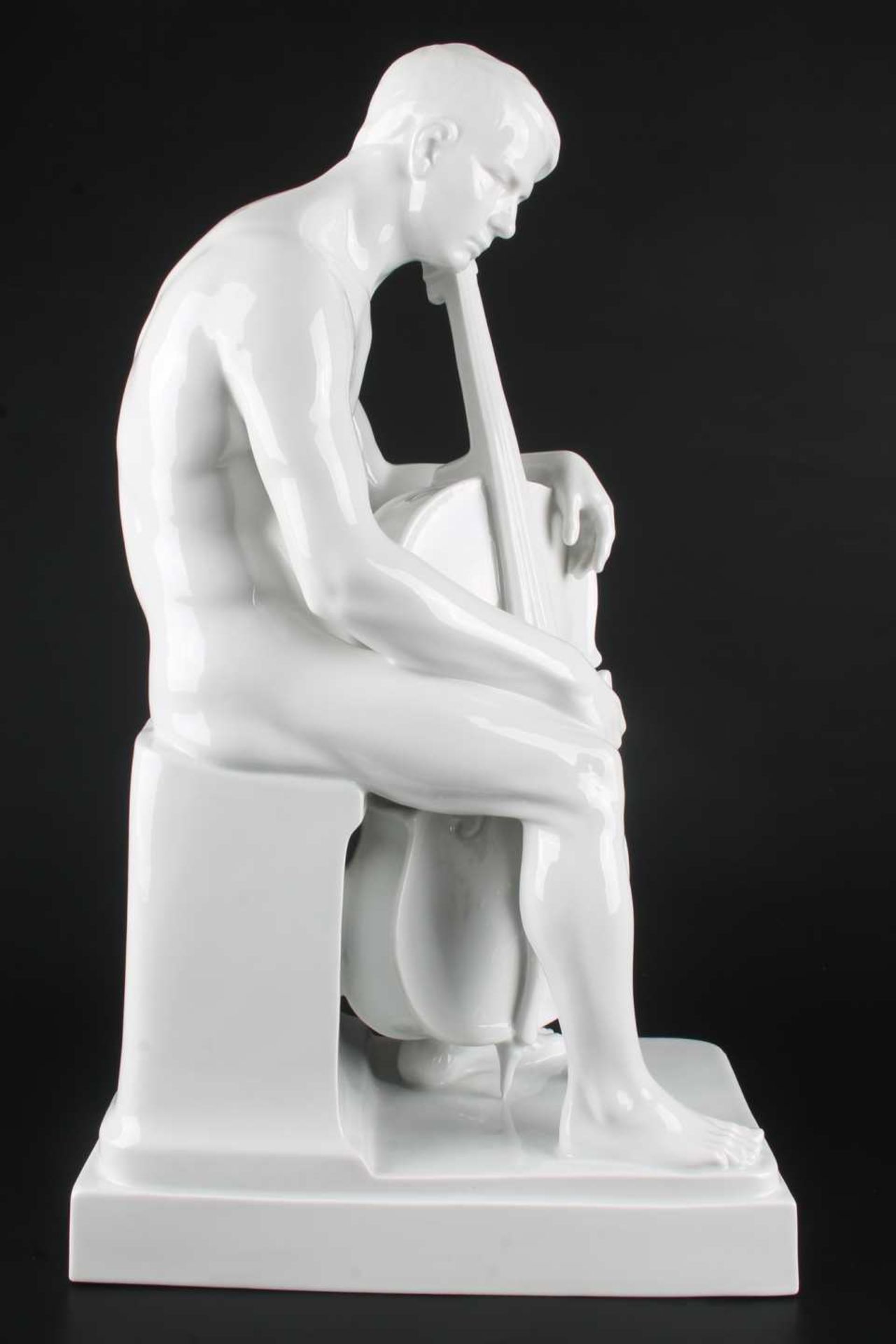 Rosenthal große Porzellanfigur Träumerei von Karl Himmelstoss, porcelain sculpture dreamery, - Image 3 of 9