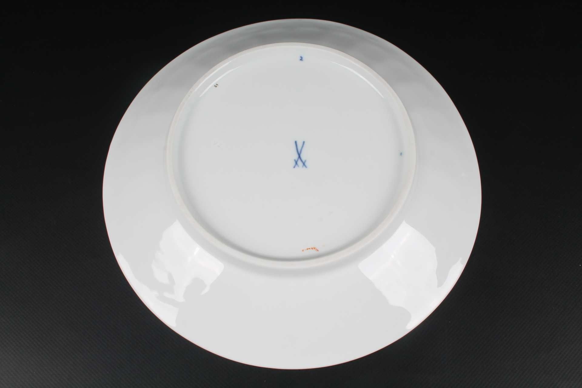 Meissen X-Form Streublümchen große Prunkschale, porcelain bowl, - Image 5 of 6