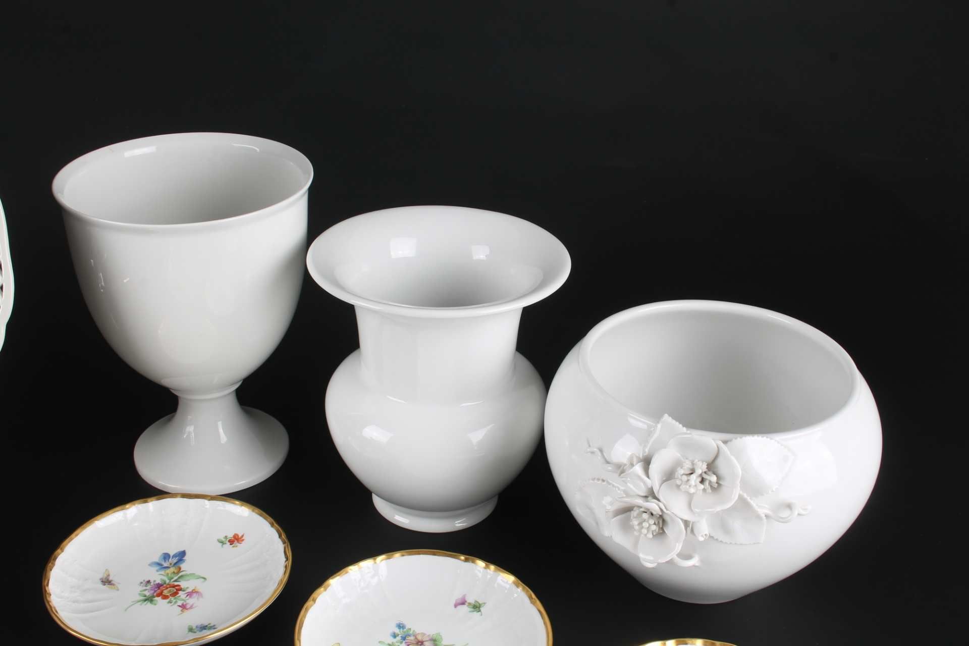 KPM Berlin Porzellankonvolut, porcelain lot, - Bild 5 aus 8