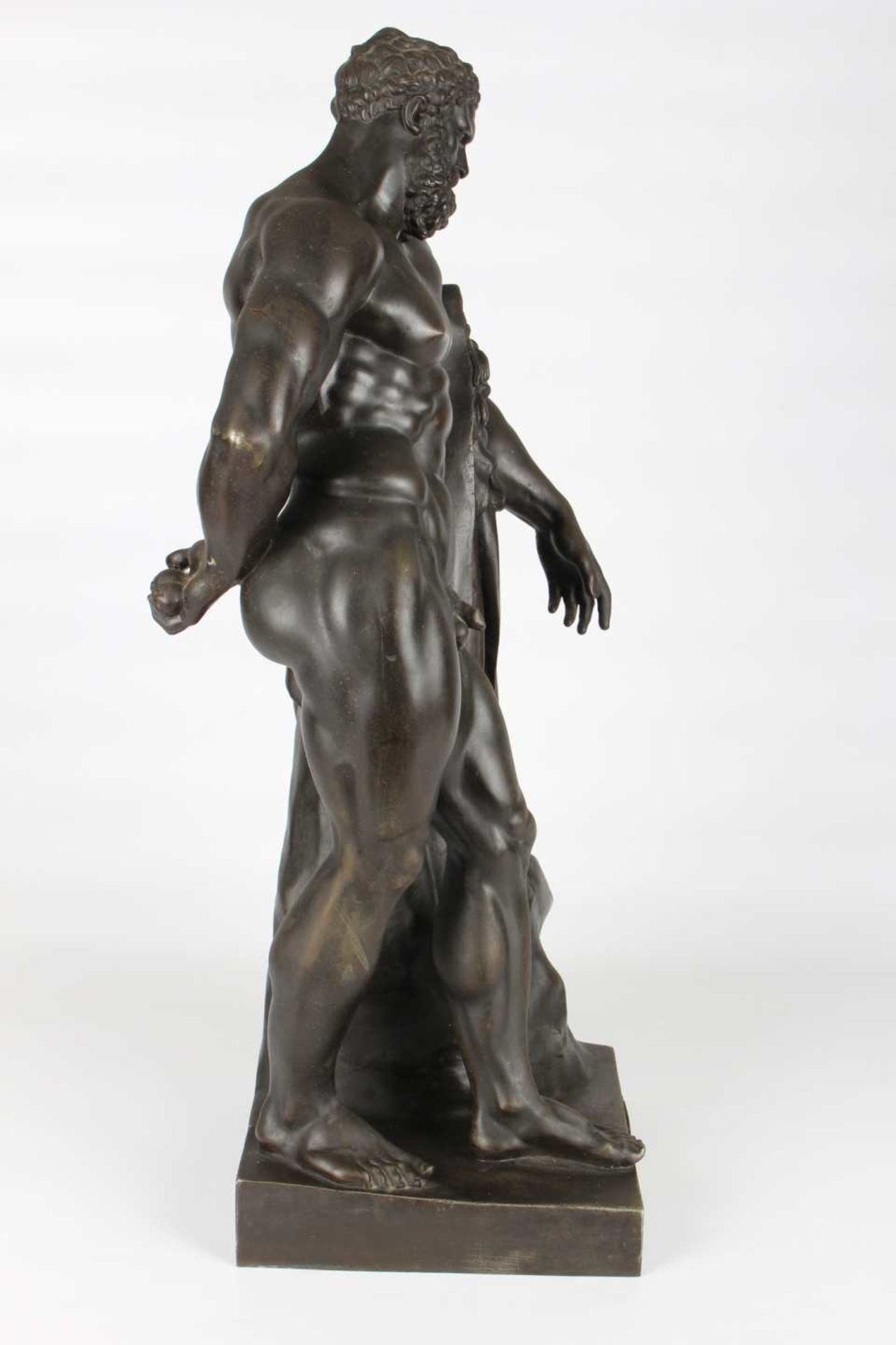 Große Herkules Skulptur, Hercules sculpture, - Image 4 of 10