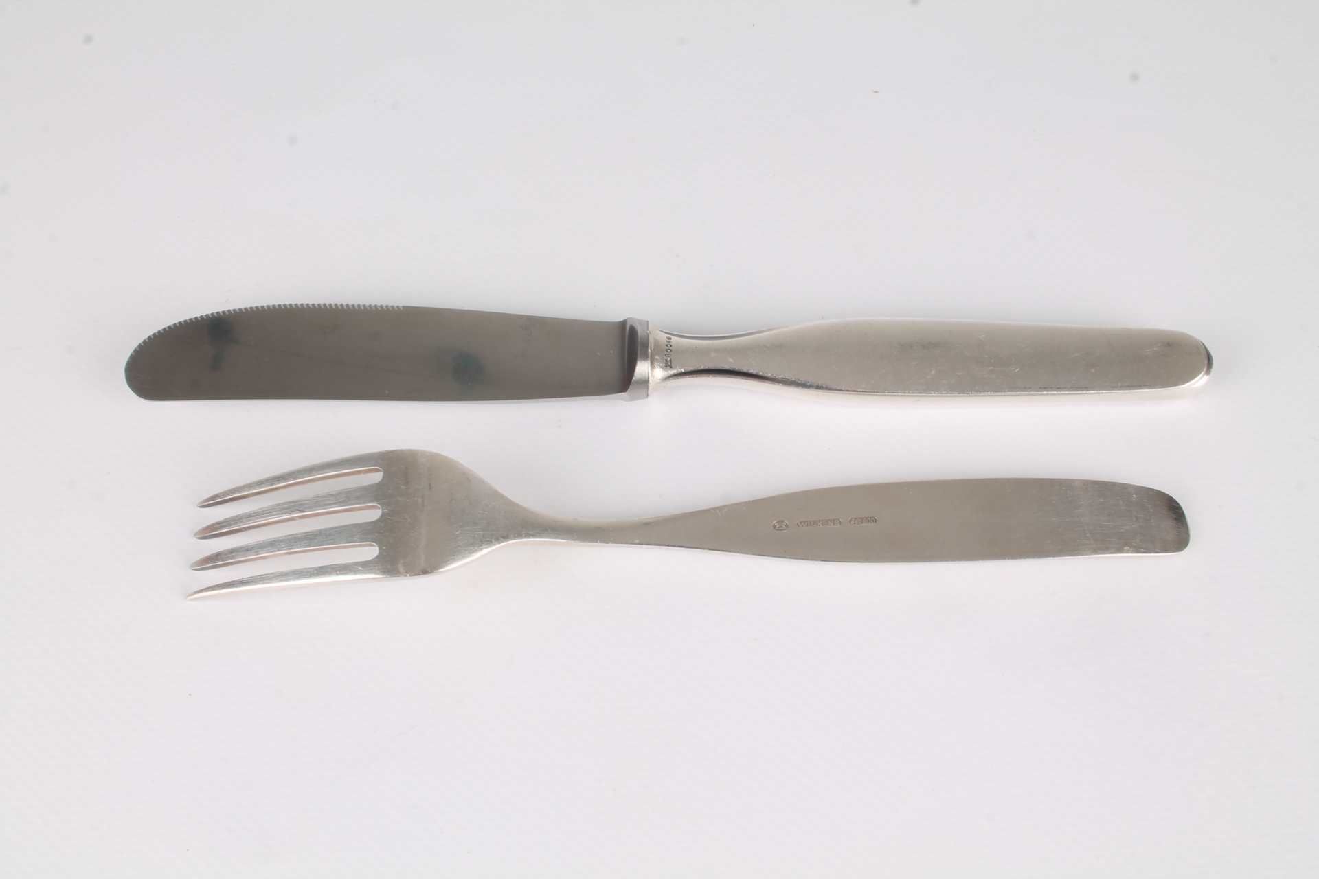 Wilkens Constanze Besteck 800 Silber, silver cutlery, - Image 3 of 10