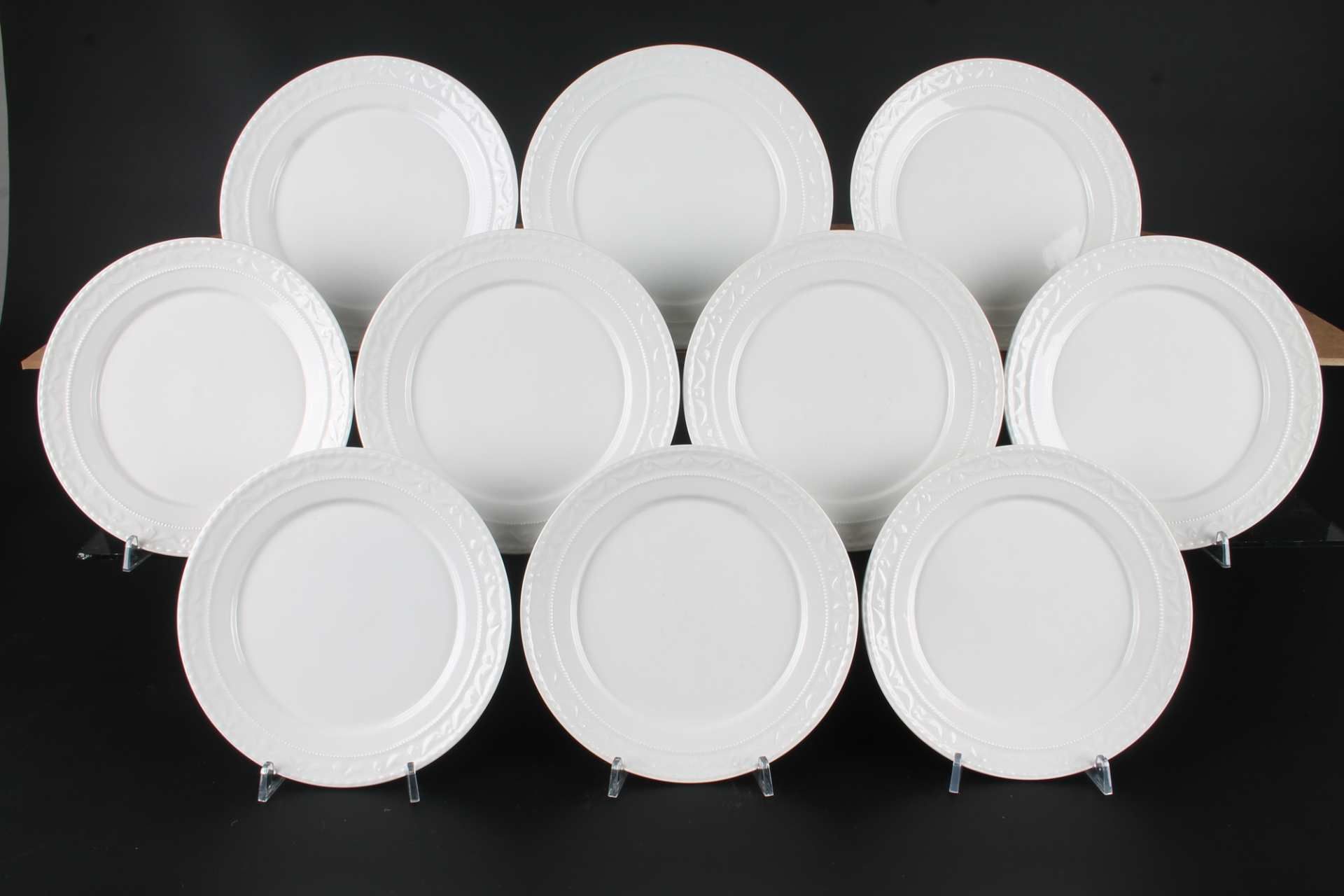 KPM Berlin Kurland 10 Kuchenteller, ten dessert plates,