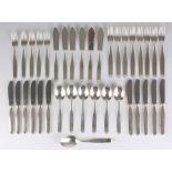 Wilkens Constanze Besteck 800 Silber, silver cutlery,