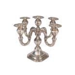 Johann Beck - 800 Silber Kerzenleuchter, silver candlestand,