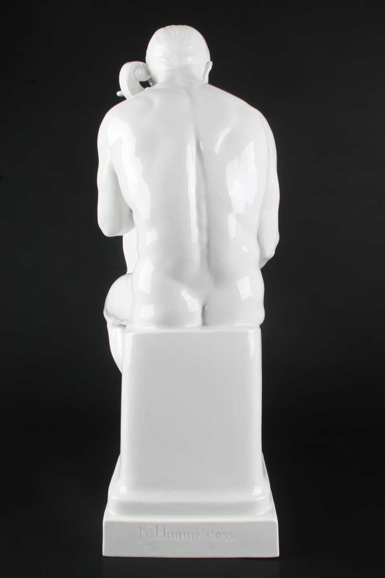Rosenthal große Porzellanfigur Träumerei von Karl Himmelstoss, porcelain sculpture dreamery, - Bild 4 aus 9