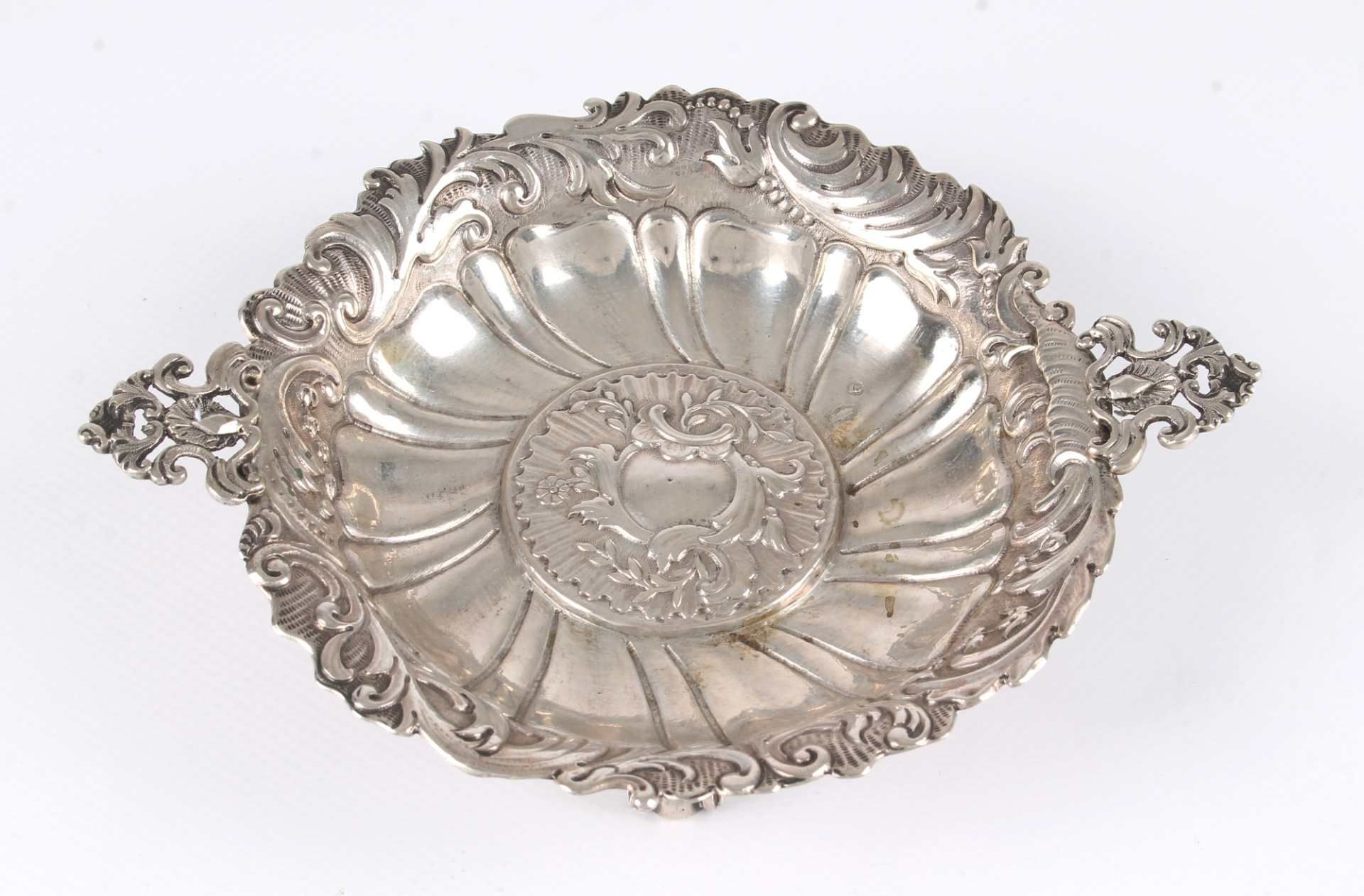 18. Jahrhundert Silber Schale, silver bowl 18th century, - Image 3 of 5